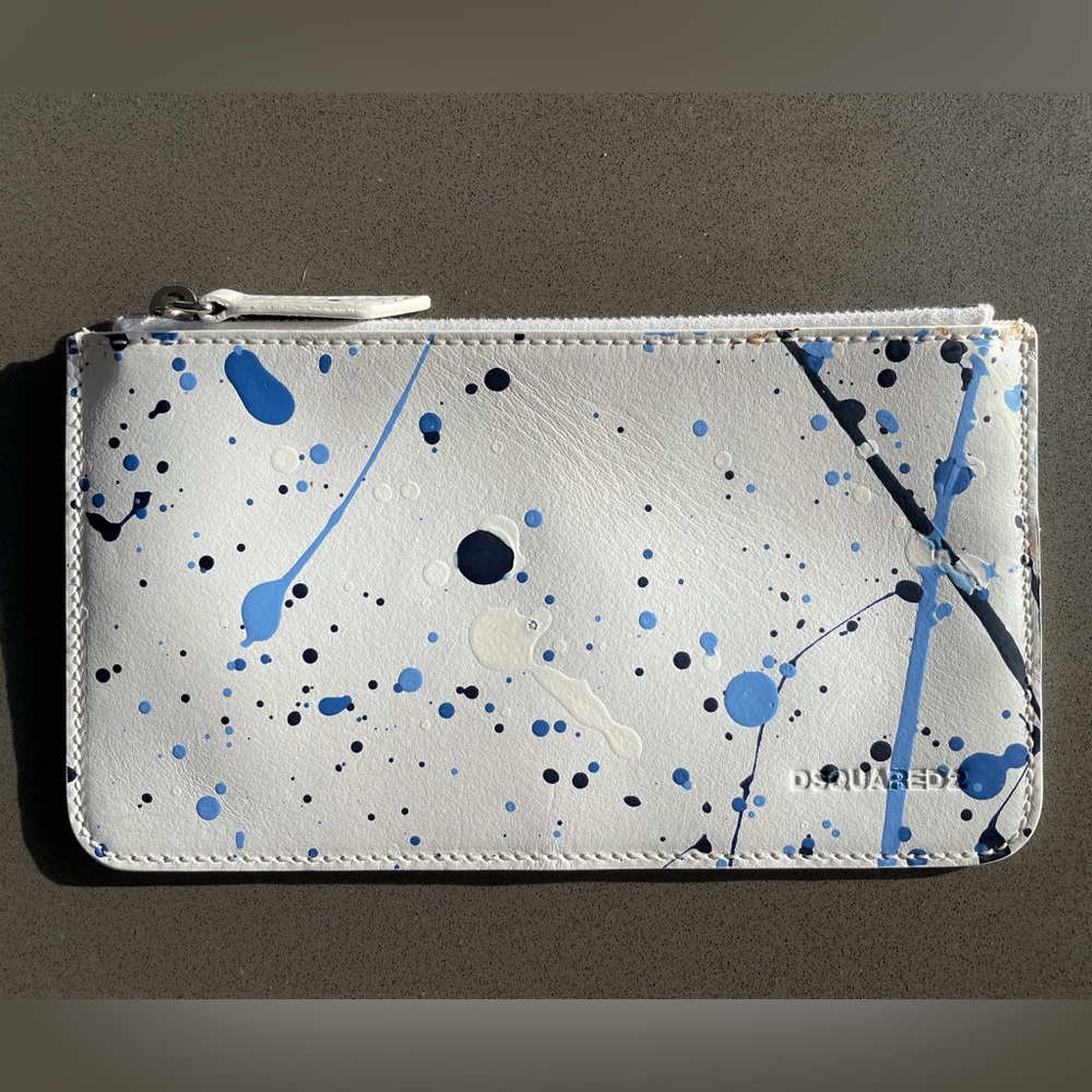 Dsquared2 leather pouch